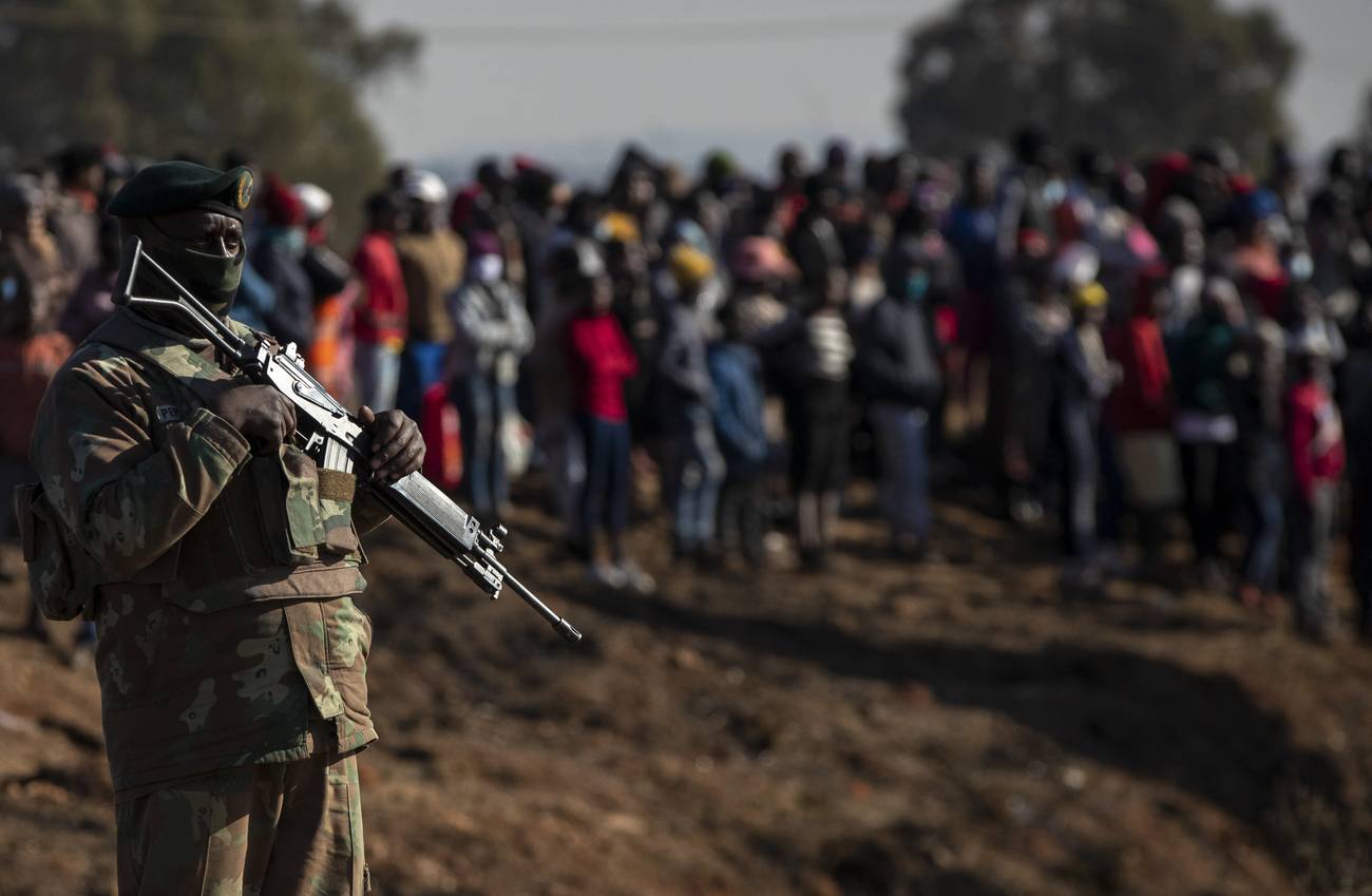 La crisis de una Sudáfrica que se rebela