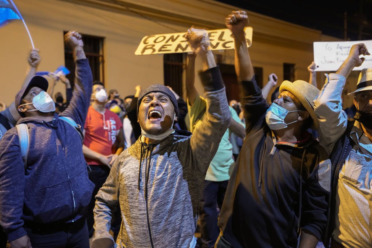 Guatemala contra el «pacto de corruptos»