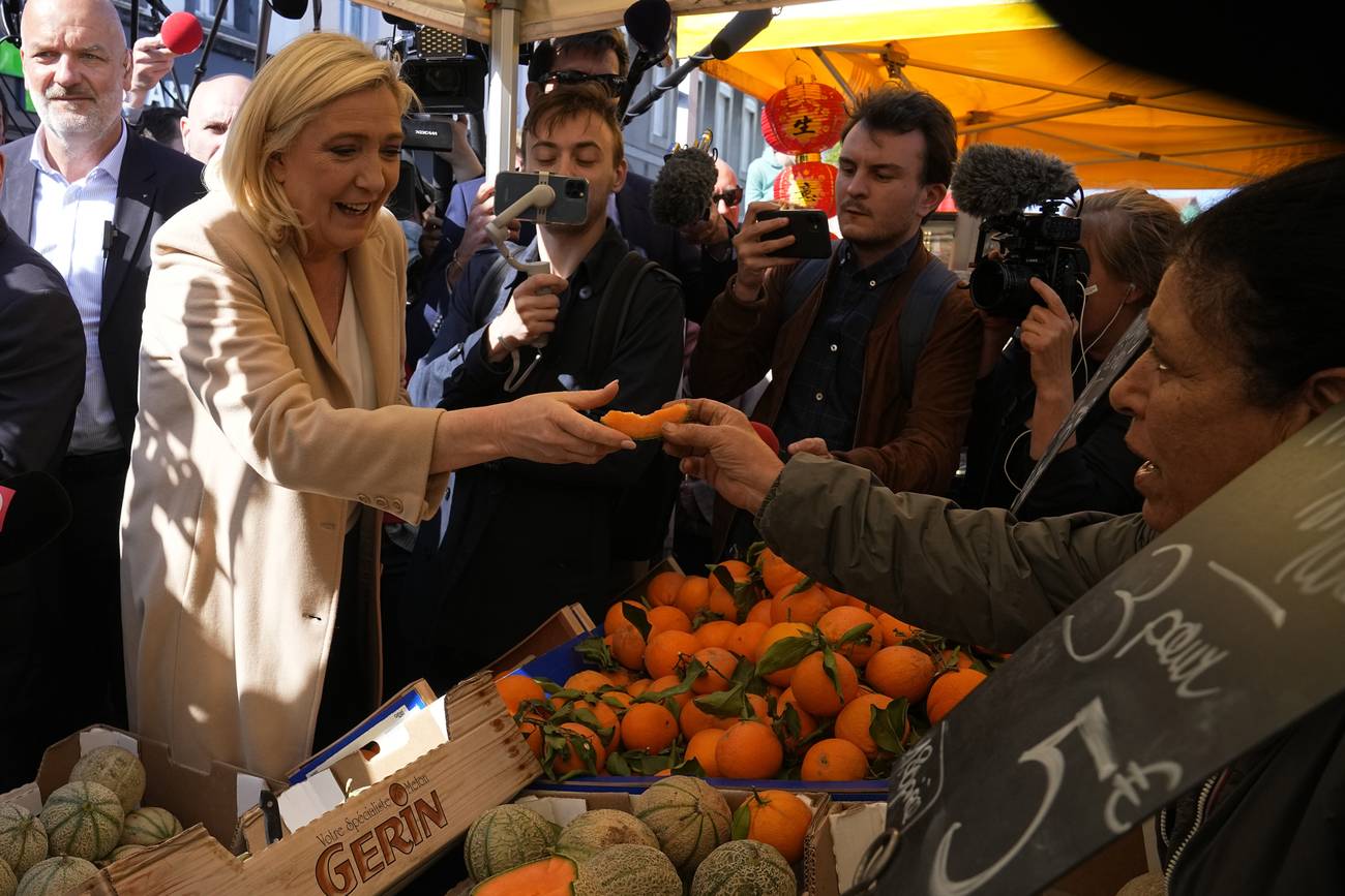 <p>Una desdemonización que&nbsp;(por ahora) no alcanza</p>  Marine Le Pen y la extrema derecha francesa