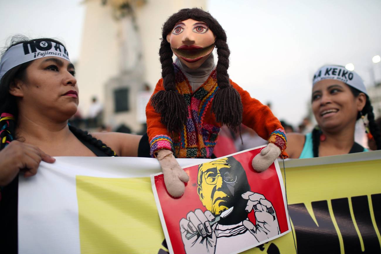 <p>Balance aséptico de la primera vuelta en Perú</p>