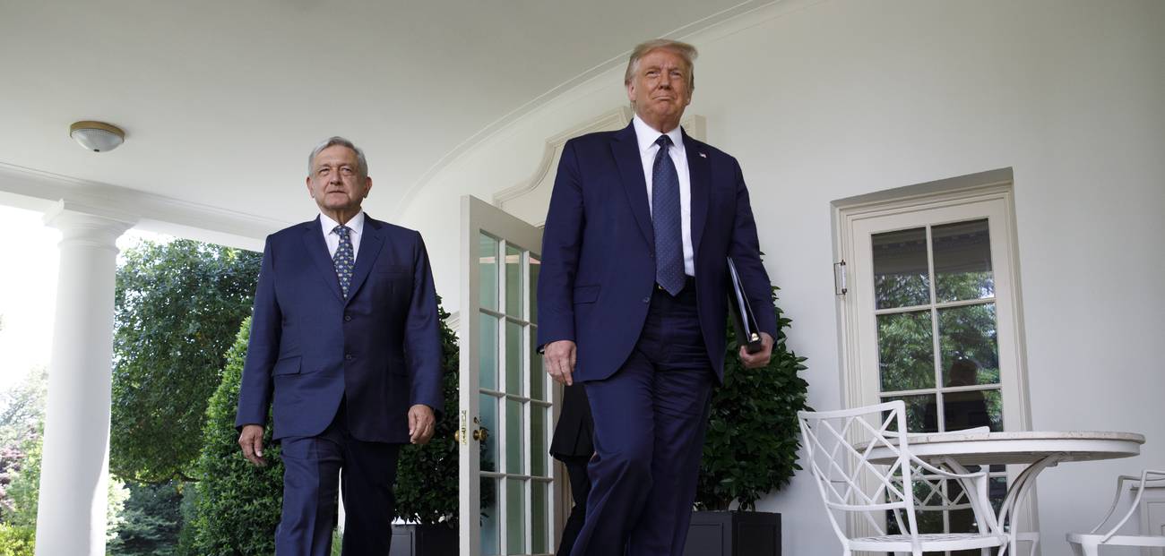 ¿Amigos entrañables, vecinos distantes?  Andrés Manuel López Obrador y Donald Trump
