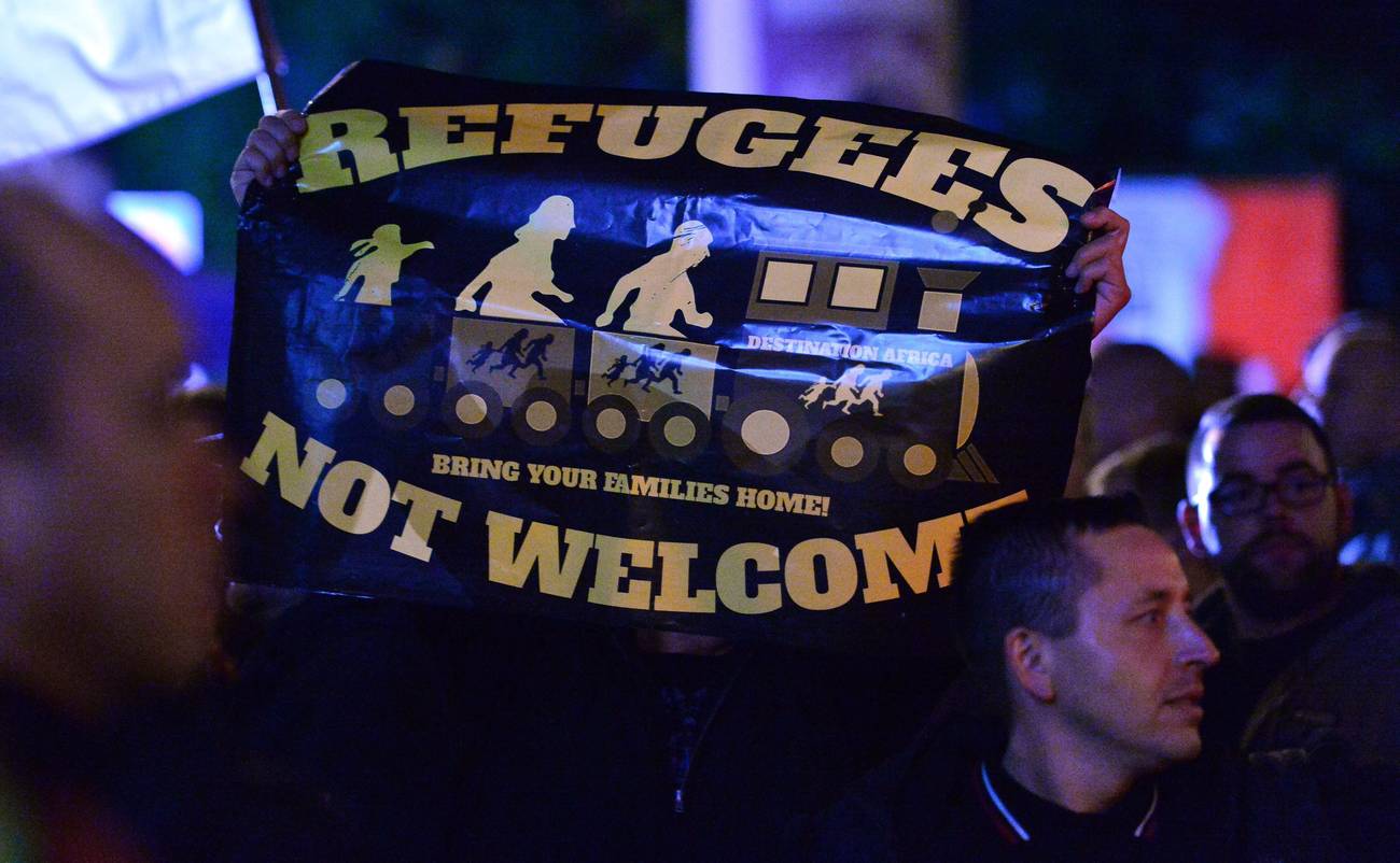 ¿El repliegue de la alfombra de bienvenida alemana?