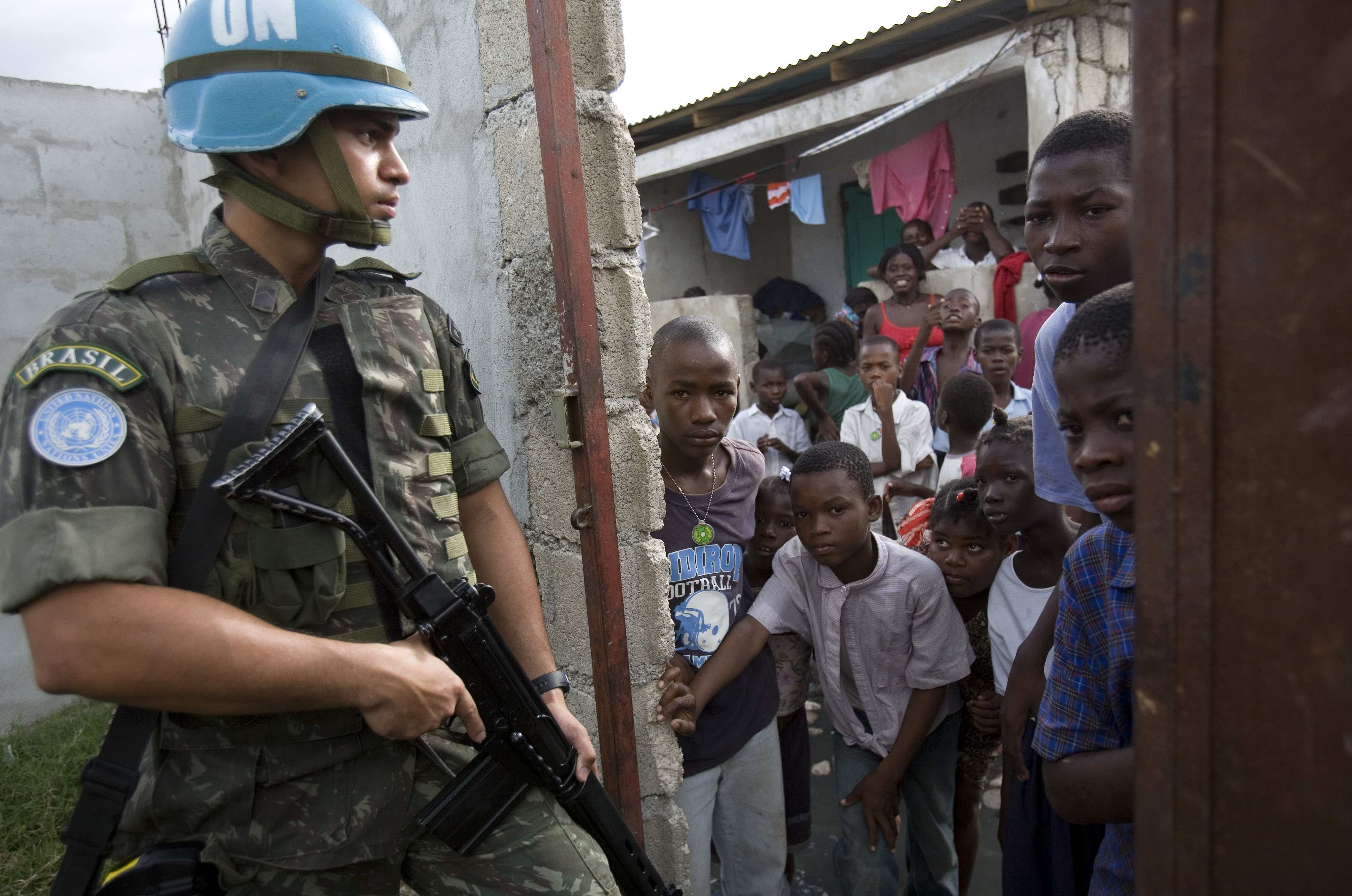 <p>¿Haití sin la ONU?</p>