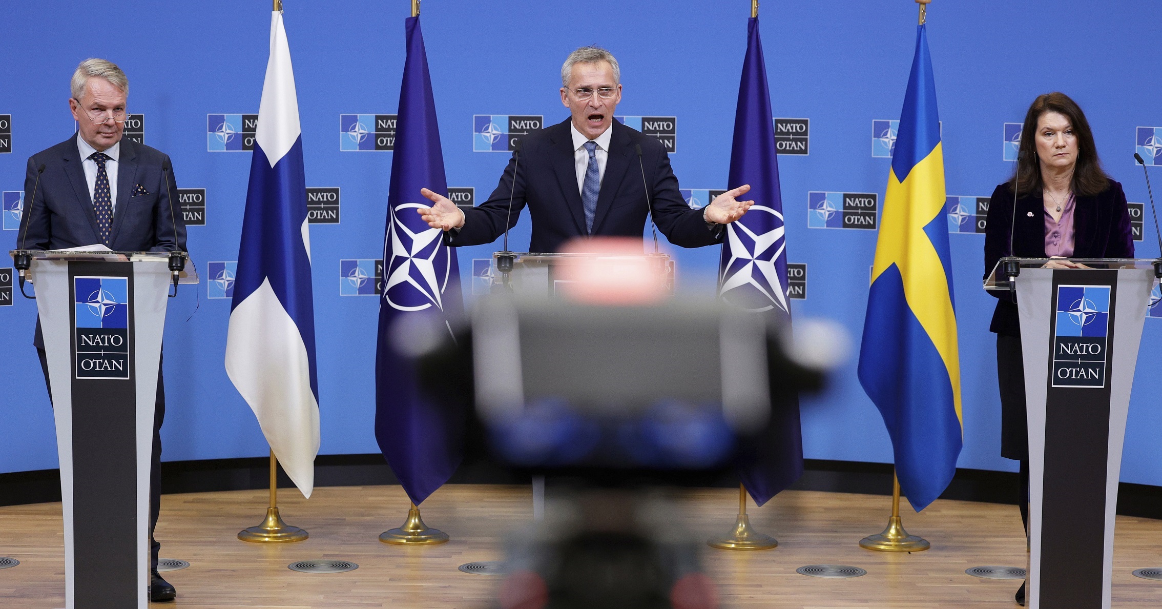 <p>¿Suecia también apuesta por la OTAN?</p>
