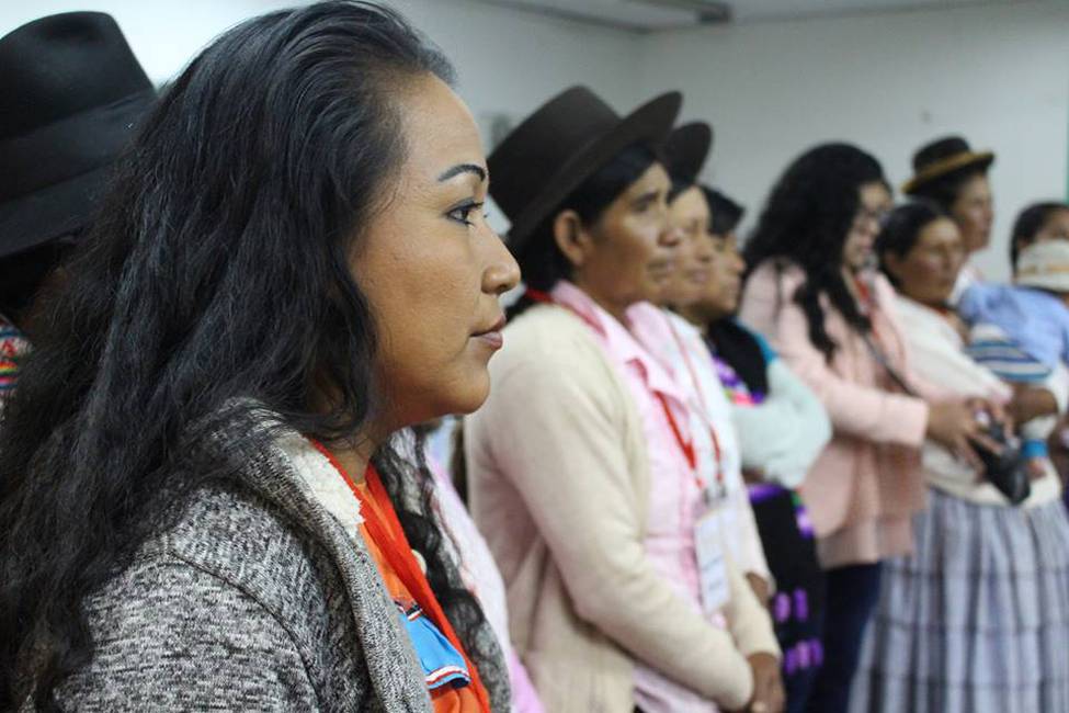 Mujeres indígenas en lucha Entrevista a Ketty Marcelo