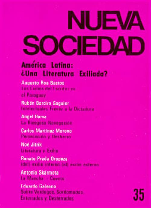 América Latina: ¿una literatura exiliada? (35 / Marzo - Abril 1978)