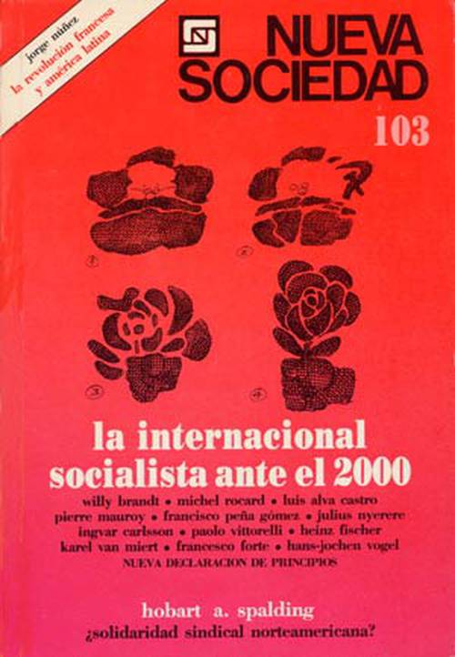 La Internacional Socialista ante el 2000 (103 / Septiembre - Octubre 1989)
