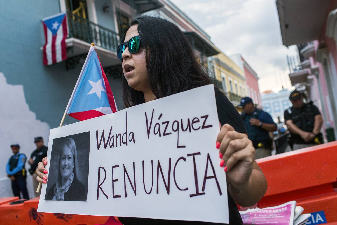 Puerto Rico exige democracia