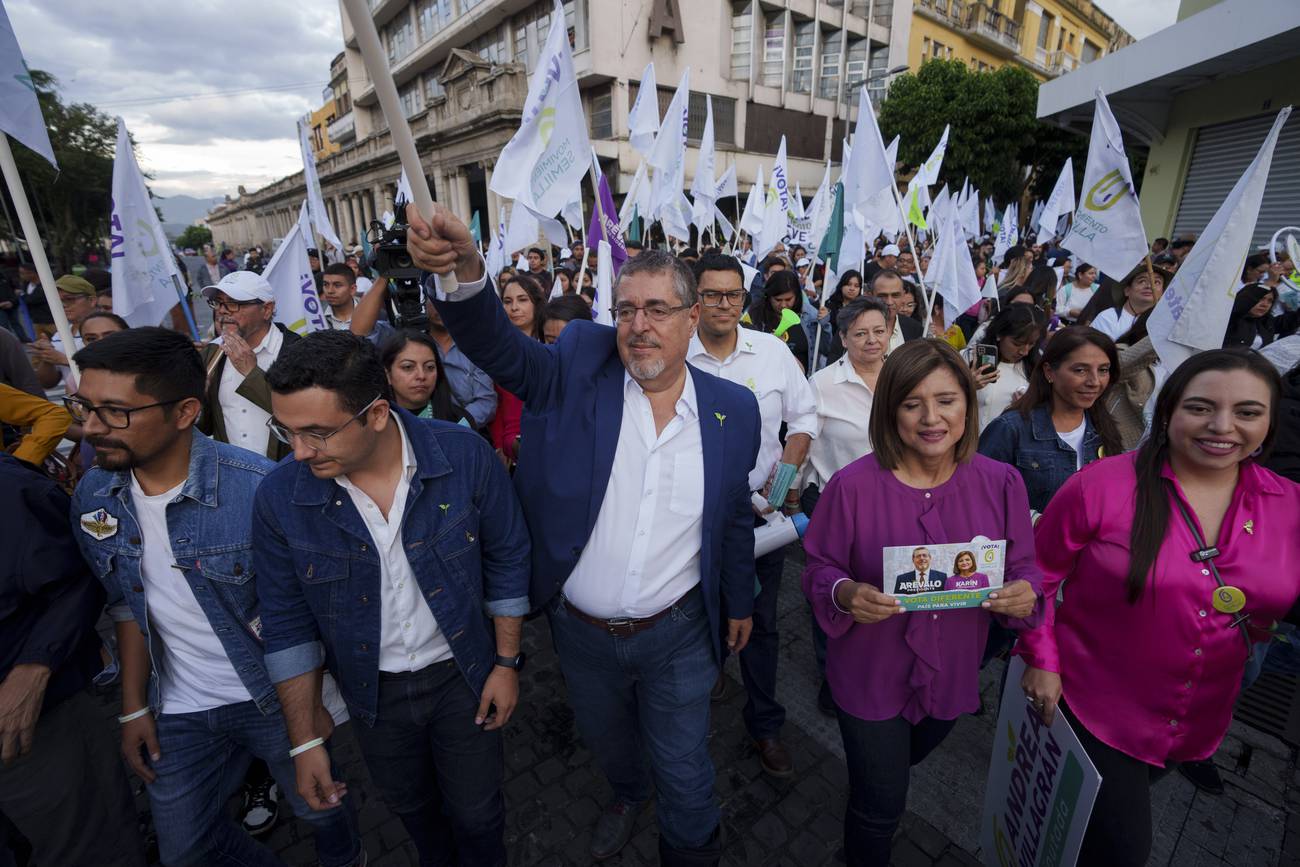 <p>Guatemala: las urnas sorprenden al «pacto de corruptos»<strong></strong></p>