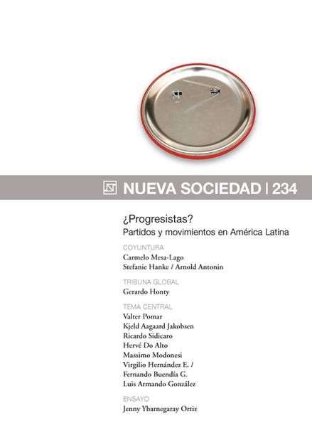 Nueva Sociedad 234 | ¿Progresistas? Partidos Y Movimientos En América ...