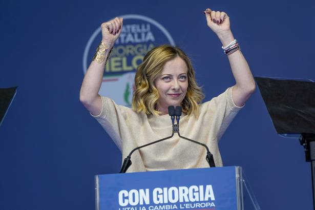 <p>Las dos caras del gobierno de Giorgia Meloni</p>