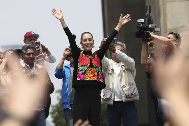 <p>Claudia Sheinbaum y la herencia de AMLO</p>