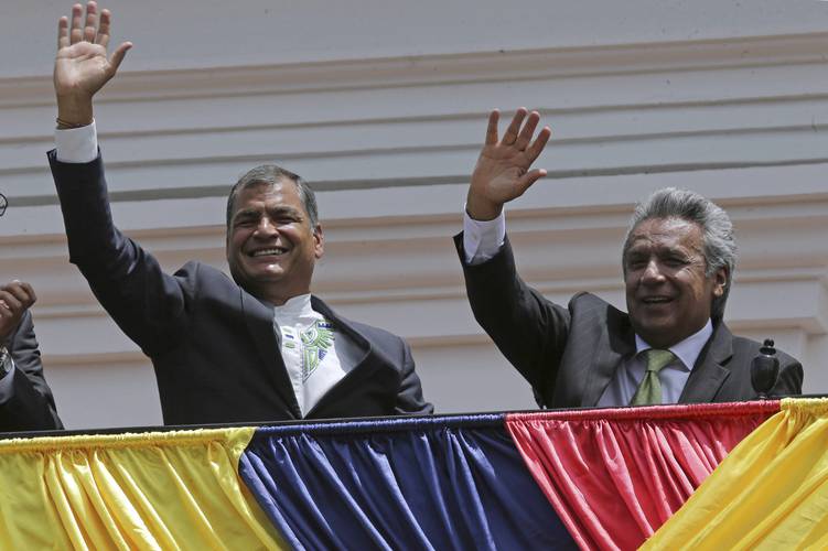 <p>Historia de un divorcio</p>  Ecuador entre Rafael Correa y Lenin Moreno