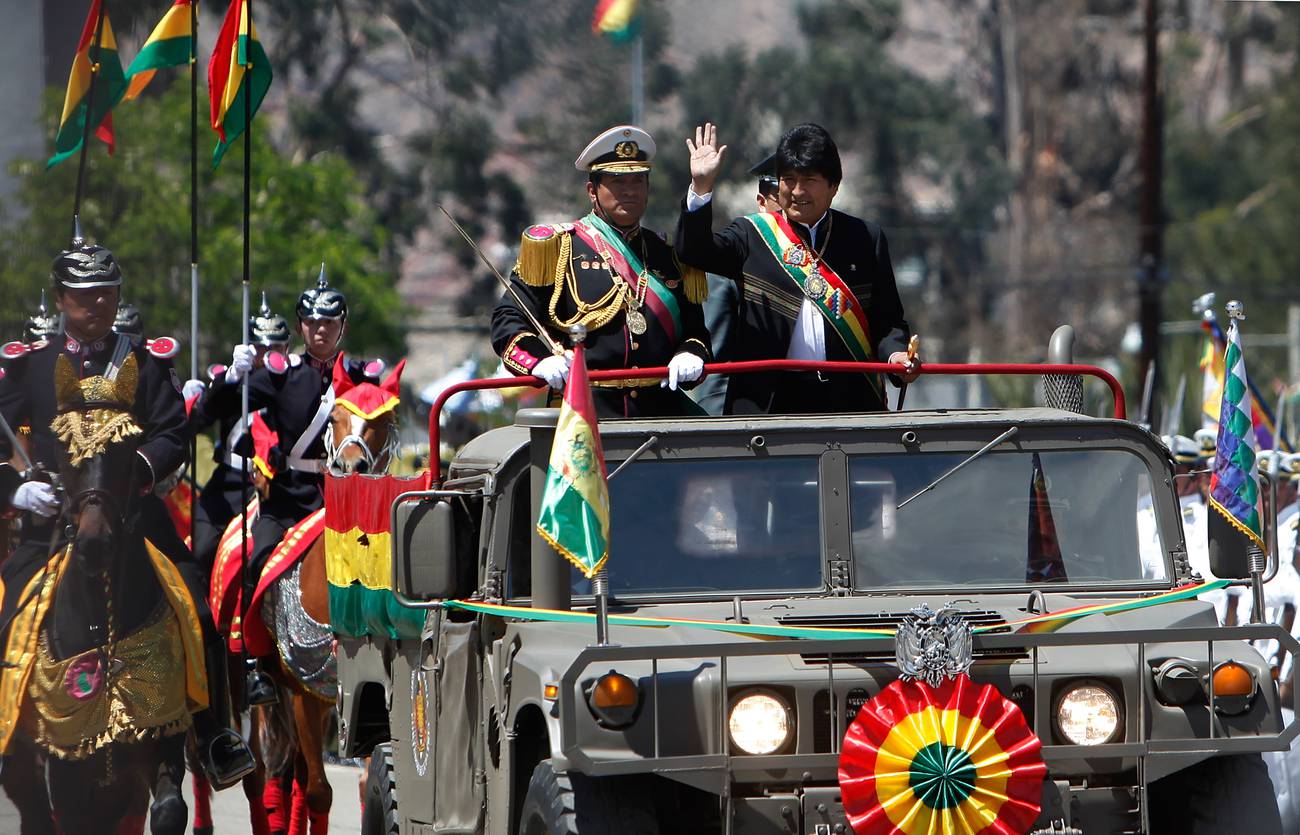 «Patria o muerte. Venceremos»   El orden castrense de Evo Morales