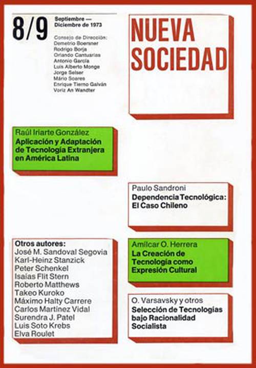 El dilema tecnológico de América Latina (8-9 / Septiembre - Diciembre 1973)